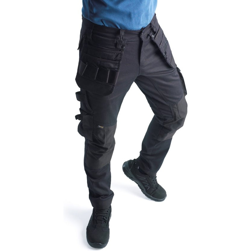 BITCO OISE Work Pants - Water-Repellent - Oil-Repellent - Cordura Reinforced Kneepad Pockets - Image 7